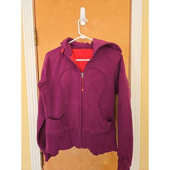 Lululemon Tops - Women's Lululemon Scuba Plush Full Zip Hoodie Size Medium